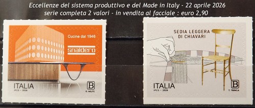 2026 francobollo snaidero - 2026,