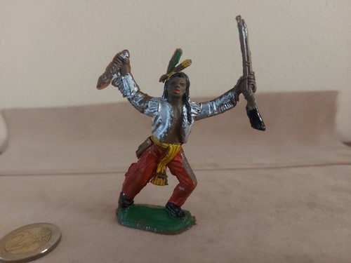Indiano con fucile soldatini - con,