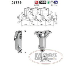 Dfc catalyst opel corsa - opel, 1.2i