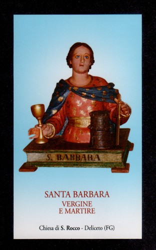 Santino holy card image pieuse - santino,