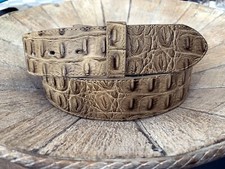 Cintura in pelle "Caimano"