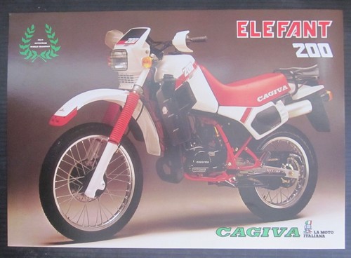 Cagiva elefant 200 depliant - cagiva,