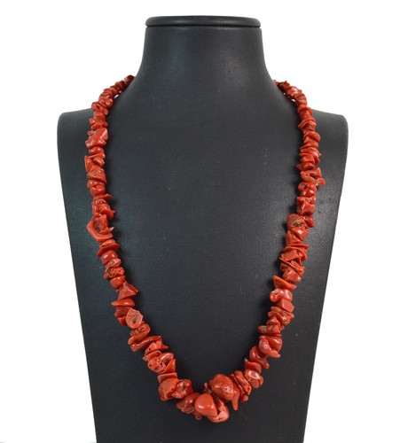 Collana scalare corallo - in,