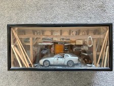 Diorama barn find porsche - diorama, 944