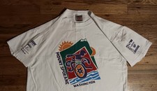 t-shirt bici vintage anni 90