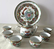 Servizio  Sake   X 6 Tazzine - Teiera e Vassoio (Ochoko e Tokkuri) 8 Pz