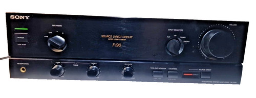 Sony 190 amplificatore - sony, ta-f
