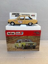 rara 1/25 POLISTIL FIAT 131 TRANS AMERICA Diecast Model Car w/ Original Box