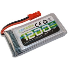 Nuovo Batteria Lipo 1s 3,7V 1100mAh 1000mAh 18C per Walkera Dragonfly Hm 5G4 Jst