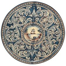 Piatti Ceramica di Caltagirone Piatto Decorativo Parete da Appendere Paesaggio