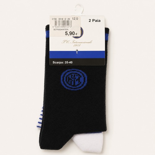 Calze inter milan paia - 2,