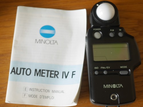 Minolta auto meter ivf - minolta,