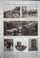 Vecchia stampa d'epoca