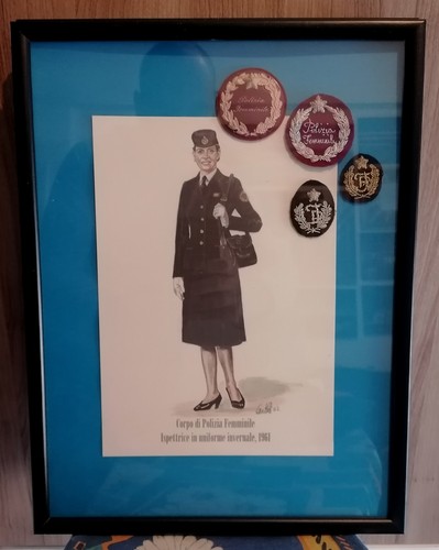 Polizia femminile stampa - stampa, +