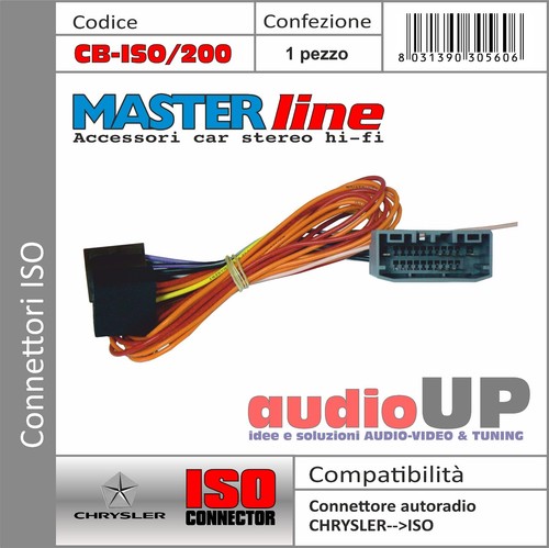 Connettore autoradio iso - connettore,