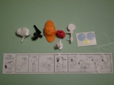 sorpresine KINDER componibili SNOOPY K94 N40 + foglietto + adesivo