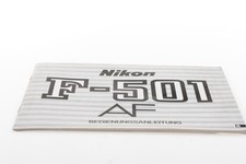 Nikon 501 manuale di - nikon,