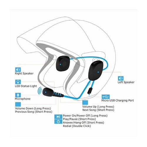 Cuffie stereo bluetooth per - cuffie,