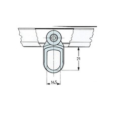 OMGE  903 CARRELLO NYLON A 2 RUOTE D 15 NYL P 8 KG (50,0 PZ)