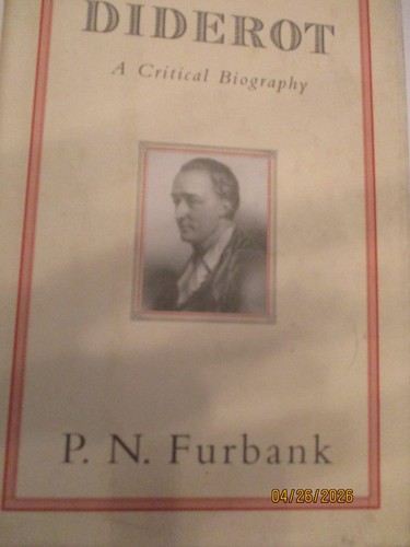 Diderot critical biography - :, a