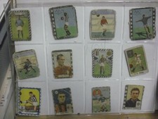 lotto di 12 figurine calcio primo dopoguerra-raccolte varie da decifrare