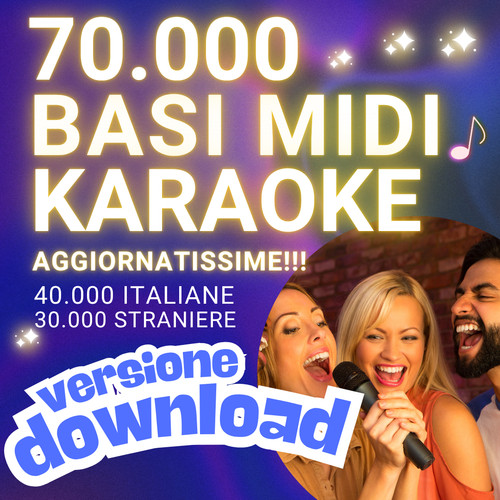 000 basi per karaoke midi - per,