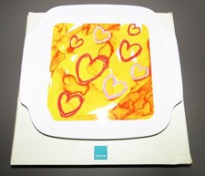 THUN - Caffe' al Volo Cuori, Vassoio in Ceramica