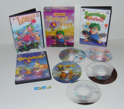 Psygnosis virtual fun lemmings - virtual,