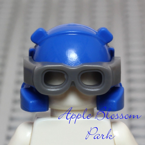 Nuovo lego minifig blu - blu, casco