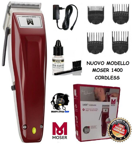 Moser 1400 cordless - moser,