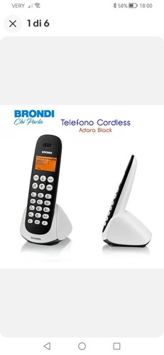 Brondi adara telefono cordless - adara,