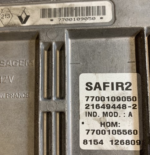 Calculateur safir twingo 1l2 - safir,