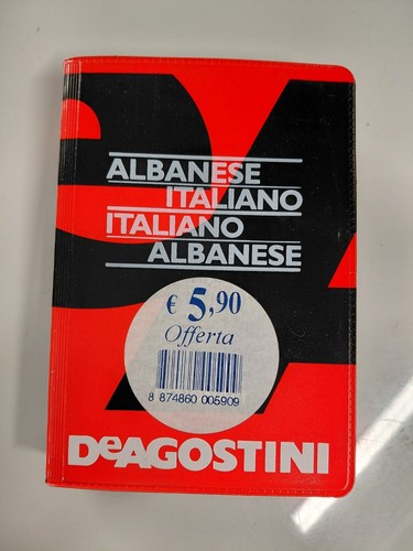 Dizionario albanese italiano - dizionario, albanese-italiano