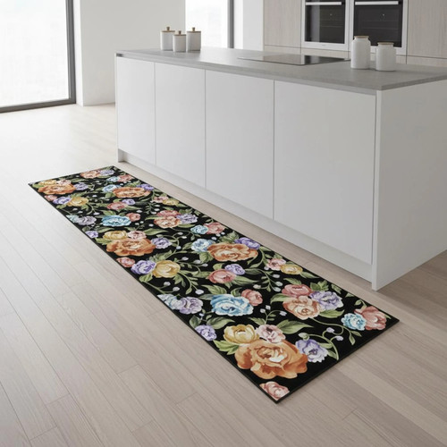 Tappeto runner floreale - , 8