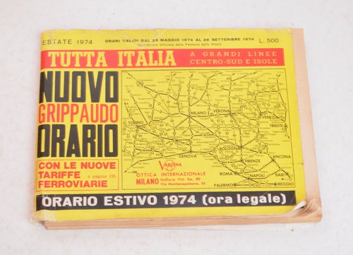 Railway timetable italy - railway,