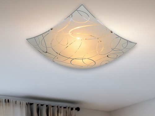 Deckenlampe dimmbar 40x40cm