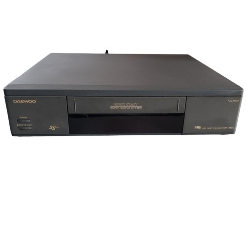 Daewoo vhs vcr - daewoo, super