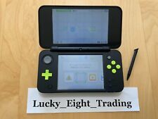 New Nintendo 2DS XL LL Console Nera Lime Stilo Giapponese ver [H]