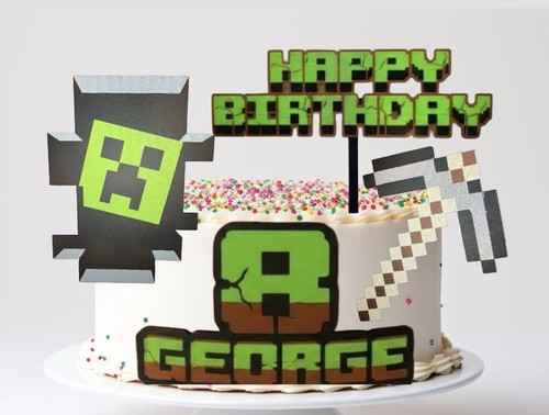Confezione cake topper - confezione, mine