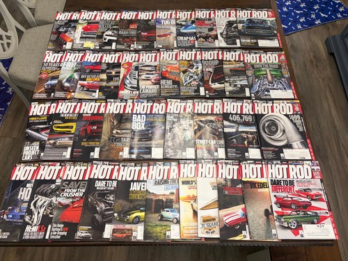 Hot rod magazine lot - hot,
