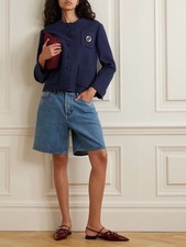 Giacca Gucci con spilla blu