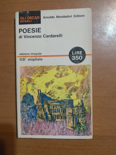 Poesie vincenzo cardarelli - -,