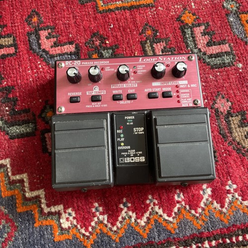 Boss phrase recorder - boss, rc-20