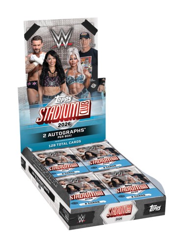 2026 topps stadium club wwe - stadium,