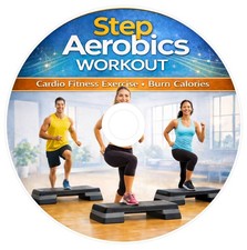 Dvd allenamento aerobica step - aerobica,