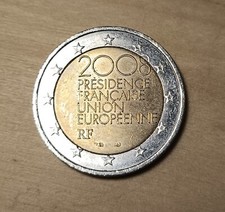 Moneta euro francia - moneta,