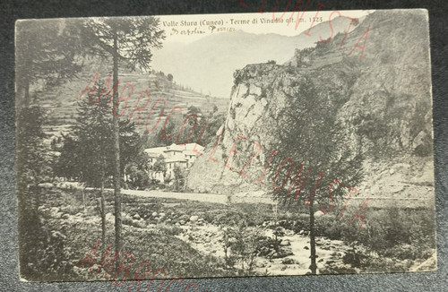 Cartolina postale valle - -,