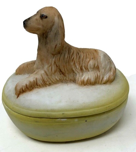 Statuina cane pastore sulla