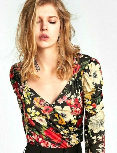 Zara body stampato top - stampato,