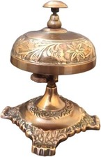 Campana da tavolo ottone rame